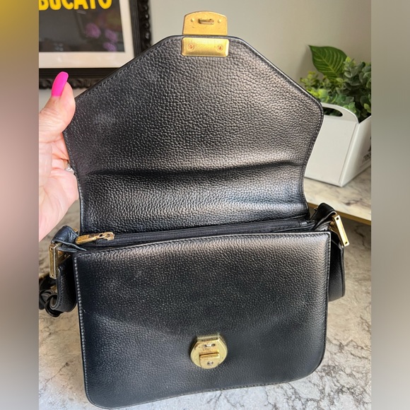 Vintage MCM Crossbody - Black Leather - Picture 3 of 16